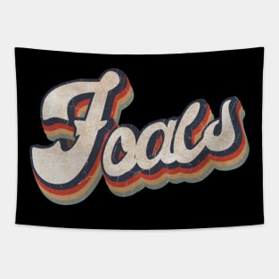 foals KakeanKerjoOffisial VintageColor Tapestry