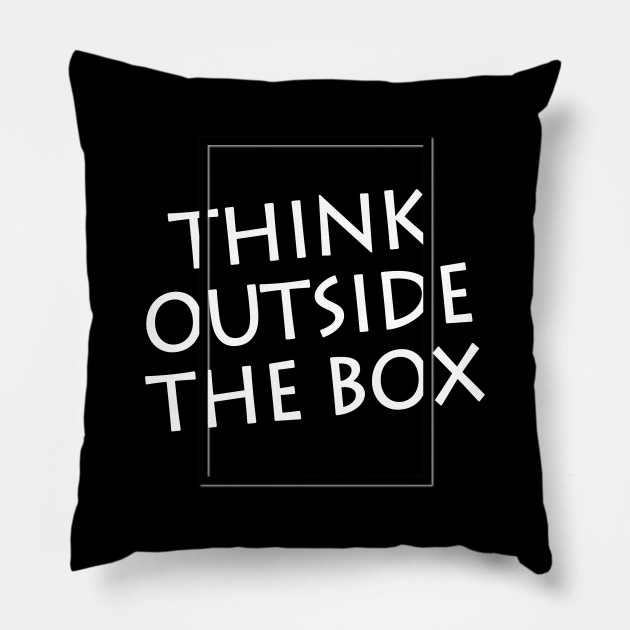 Think Outside The Box Writing Lettering Design