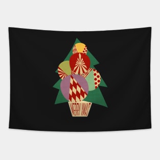 Christmas Minimalist (green) Tapestry