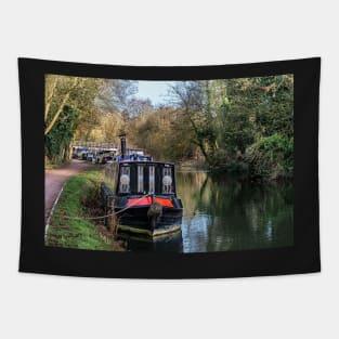 Boats On The Kennet and Avon Tapestry