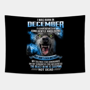 I Was Born In December Tapestry