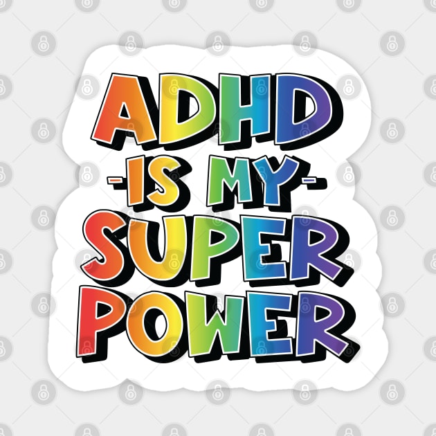 Adhd Magnet by Bernesemountaindogstuff