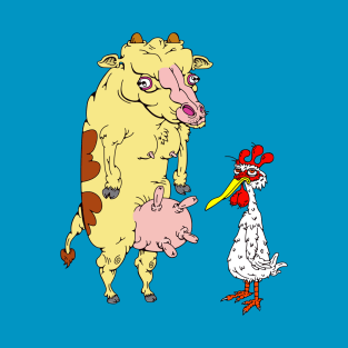 Cow and Chicken T-Shirt