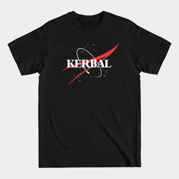 Kerbal NASA logo (no background) - Kerbal - T-Shirt