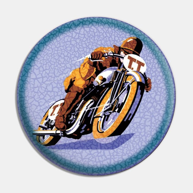 Speed Bike Pin by Midcenturydave