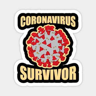 Coronavirus Survivor Magnet