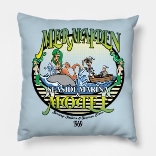 Wicked Decent Mermaiden Motel Pillow