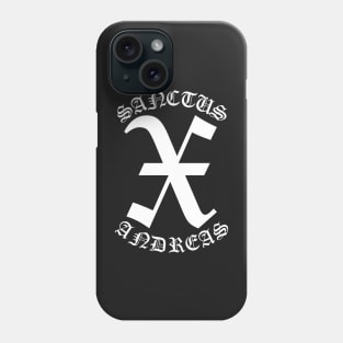 Saint Andrew Cross X Gothic Phone Case