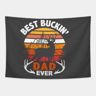 Best Buckin dad ever Hoodie Tapestry