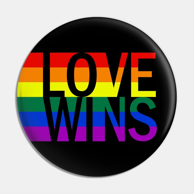 Love Always Wins Pin by machmigo