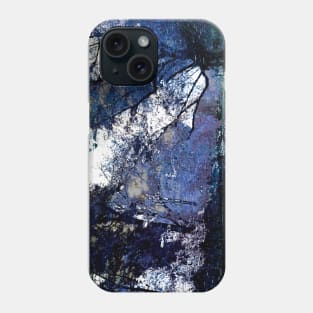 Majestic Fantasy River Sceen with Blue Leaves Reflecting in the Water Phone Case