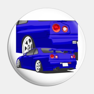 Nissan Skyline r34 gt-r Pin