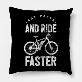 Funny Bike Shirt Pillow