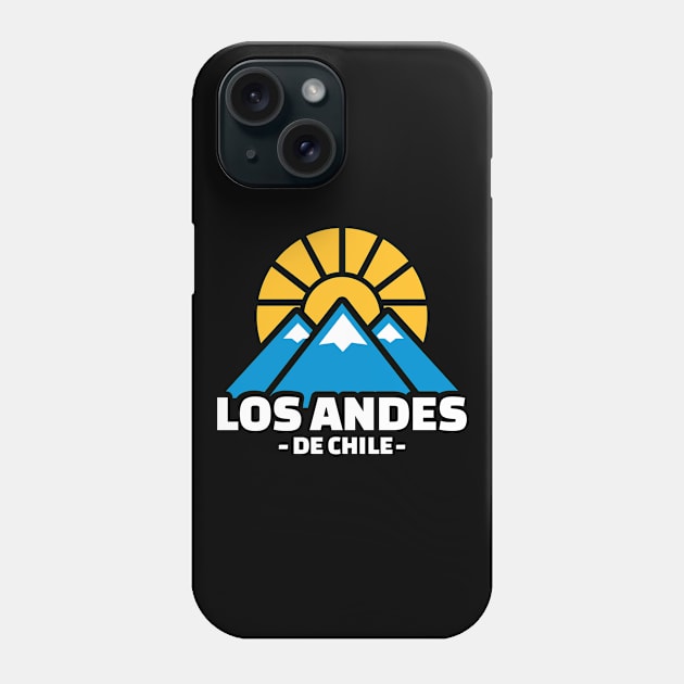 Los Andes de Chile Phone Case by Designzz