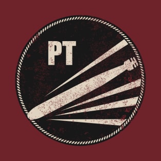 WW2 PT Boat Patch (distressed) T-Shirt