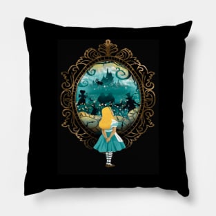 Alice in wonderland Pillow