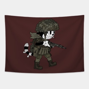 felix the ww2 paratrooper. Tapestry