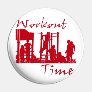 Workout Time Pin