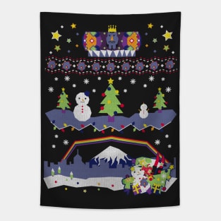 Holiday Clean Up Tapestry