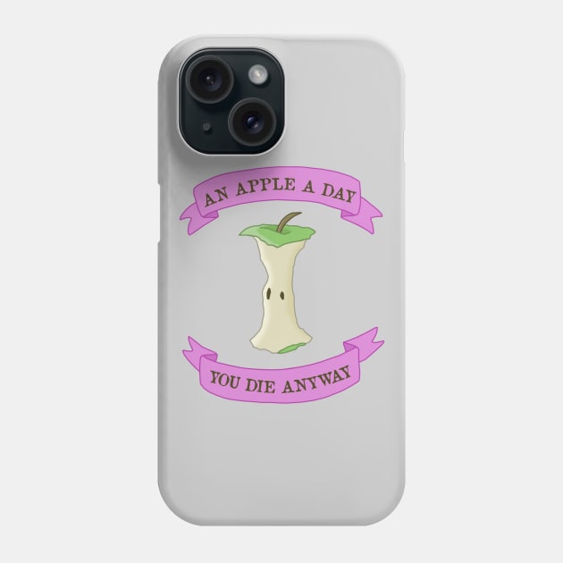 An Apple A Day Phone Case by platypusinplaid