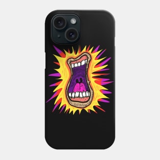 Screaming mouth Phone Case