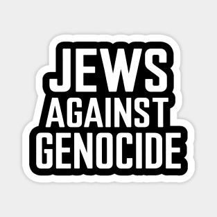 Jews Against Genocide Magnet