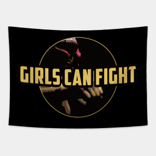 Girls can fight Tapestry