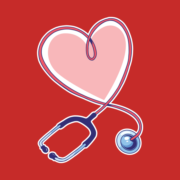 Stethoscope Heart by SLAG_Creative