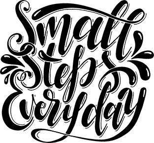 Small Steps Everyday Magnet