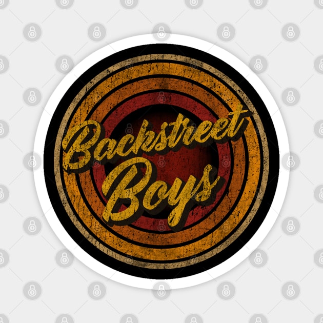 Backstreet Boys - Vintage Style Magnet by Jurou