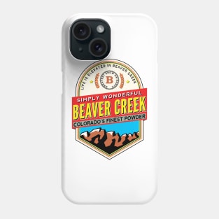 Ski Beaver Creek Colorado Skiing Snowboarding Phone Case