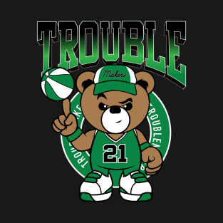 Teddy bear basketball tee T-Shirt