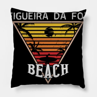 Beach day in Figueira da Foz Pillow