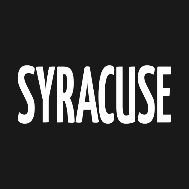 Syracuse New York Raised Me by ProjectX23Red