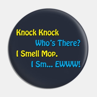 Immature Knock Knock Joke Pin