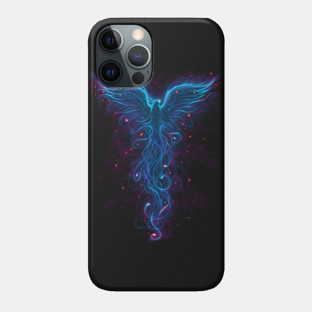 The Heat of Illusion blue - Phoenix - Phone Case