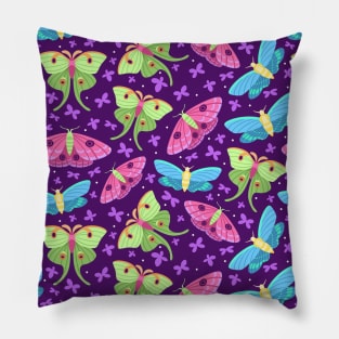 Spring Moths Pillow