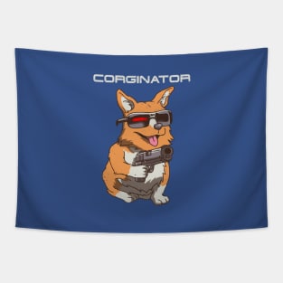 Corginator Tapestry