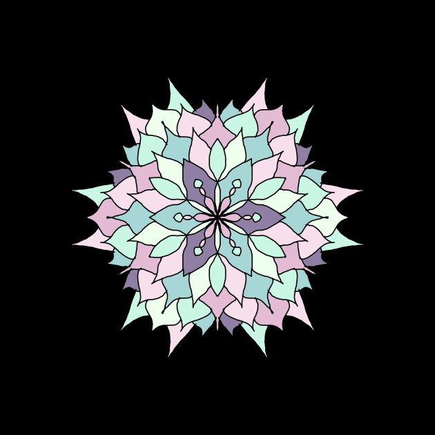 Flor en forma de mandala by magenta-dream