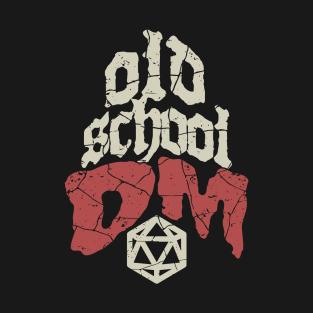 Old School Dungeon Master D20 T-Shirt