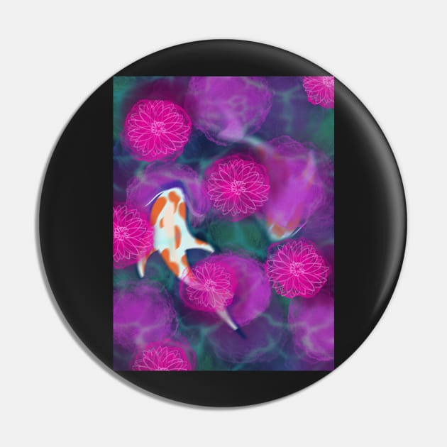 Koi pond Pin by bethepiano