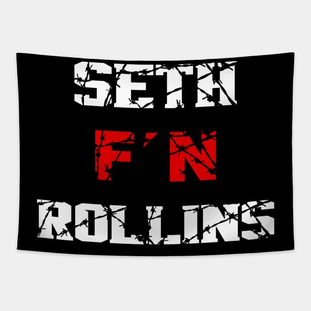 Seth Freakin Rollins Tapestry by DrawnStyle
