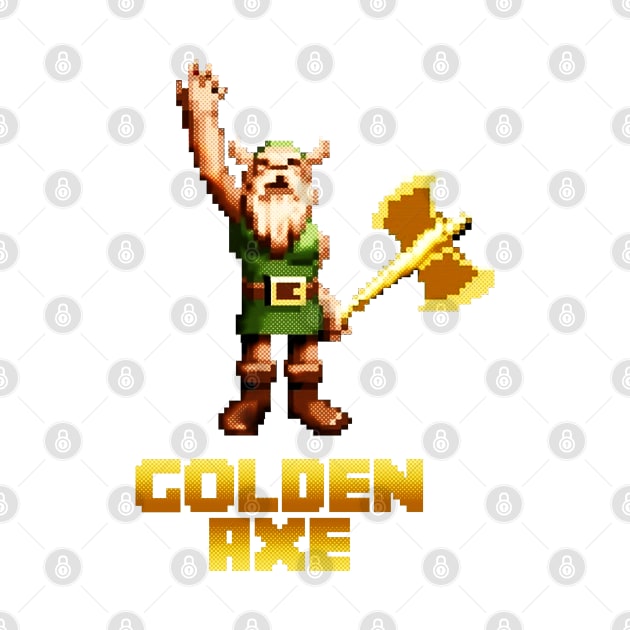 Golden Axe - Gilius Thunderhead by C3D3sign