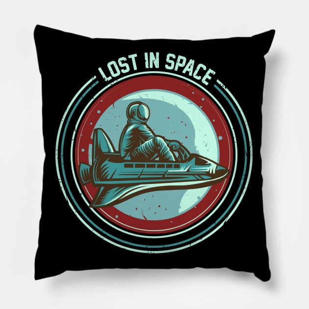 Lost in space Pillow by Frispa