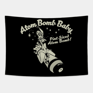 Atom Bomb Baby Tapestry