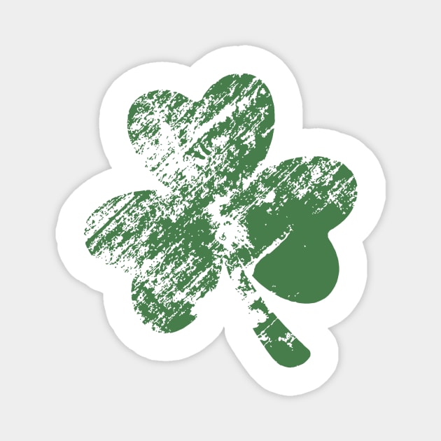 Retro Shamrock Lucky Cute St Patricks Day 2 Magnet by TDH210