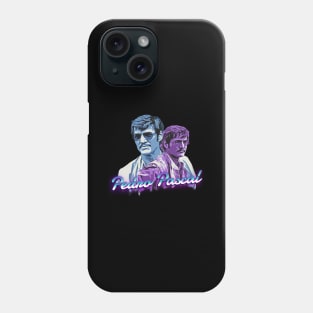 pedro pascal - retrowave fan art Phone Case