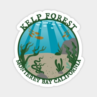 Kelp Forest - Monterey Bay California Magnet