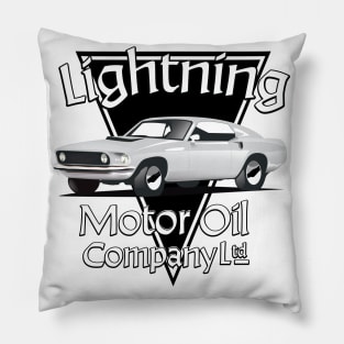 Lightning Motor Oil Company Ltd. Pillow