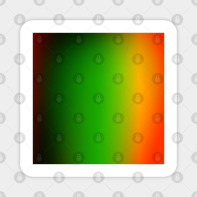 red green yellow orange texture design Magnet by creatilory